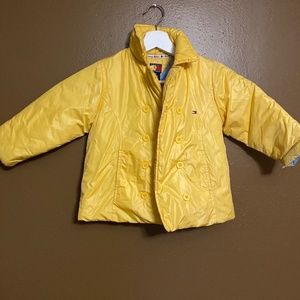 Tommy Hilfiger kids 4T yellow jacket